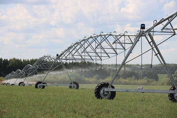  В Татарстане для орошения полей был построен водопровод длиной 11 км